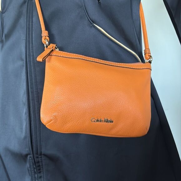 Calvin Klein Vegan Leather Crossbody Bag - Picture 2 of 11